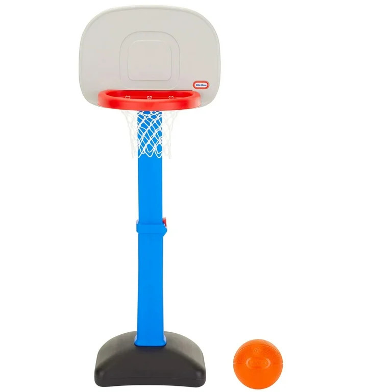 Little Tikes TotSports Easy Score Toy Basketball Hoop with Ball, Height Adjustable, Indoor Outdoo... | Walmart (US)