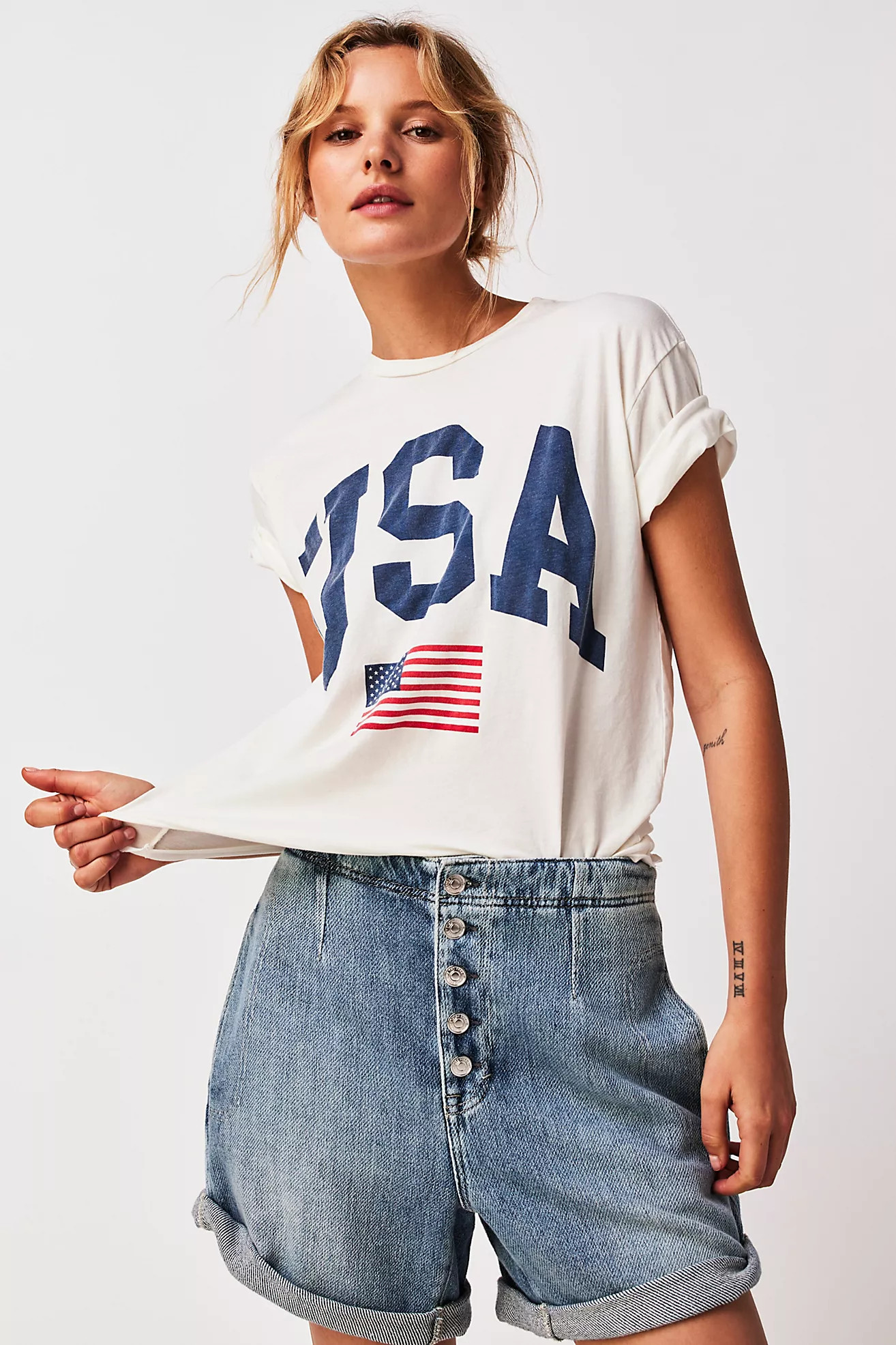 USA Tee | Free People (Global - UK&FR Excluded)