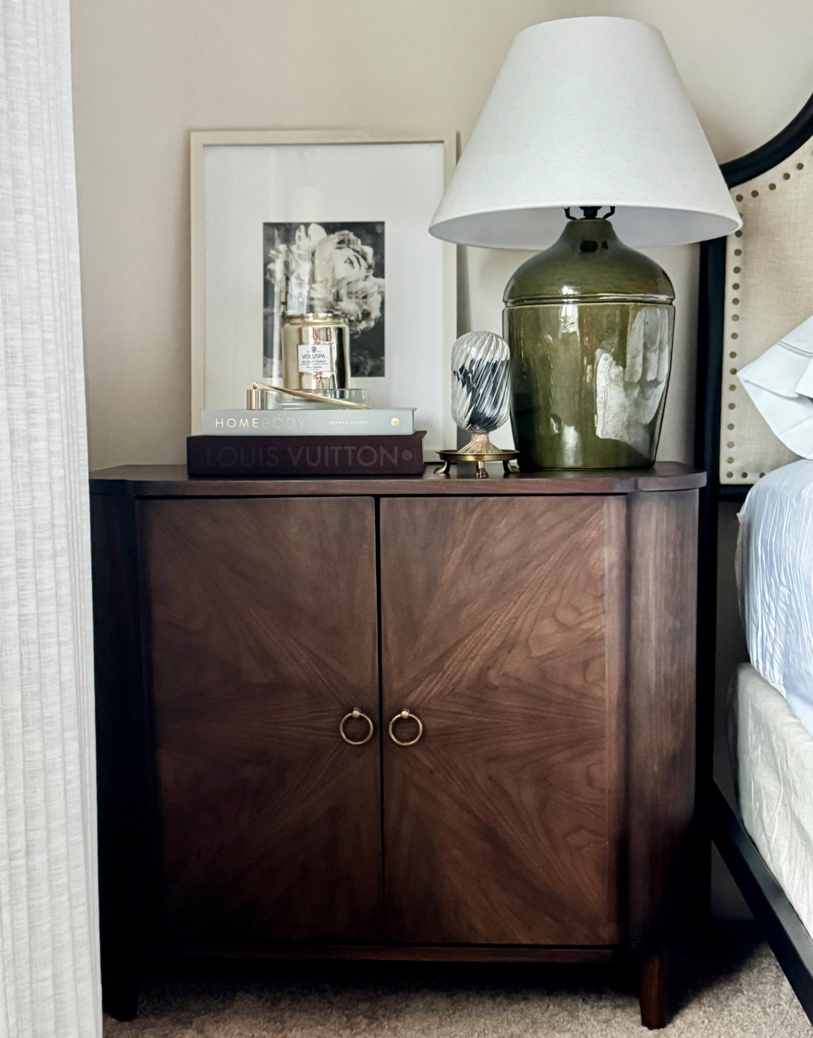In a guest room, function should feel effortless—not obvious.

I chose a chest by Threshold designed with Studio McGee from Target instead of a traditional nightstand to give guests extra storage for towels, and toiletries while still keeping the space calm and uncluttered. The scale anchors the bed, the wood tone adds warmth, and the details tie into the room’s finishes.

Thoughtful design is about anticipating how a space will be used—and making it feel considered from the moment someone walks in.

This room is still coming together. More to come!

#LTKHome
