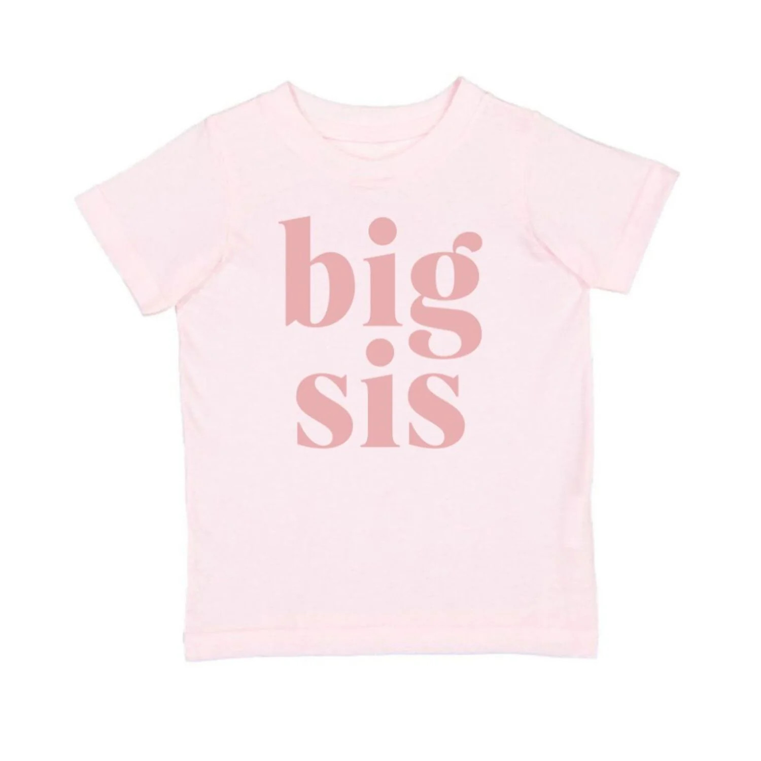 Big Sis Short Sleeve T-Shirt - Ballet | Sweet Wink