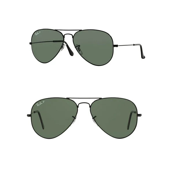 Ray-Ban Unisex RB3025 Classic Aviator Sunglasses, 58mm - Walmart.com | Walmart (US)