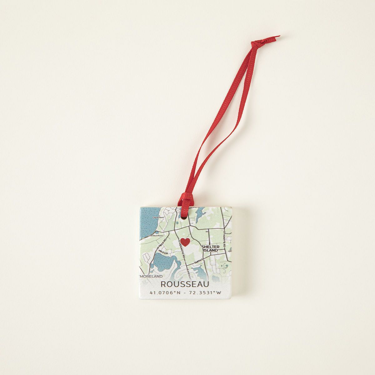 Home Is Where the Heart Is Personalized Ornament | UncommonGoods