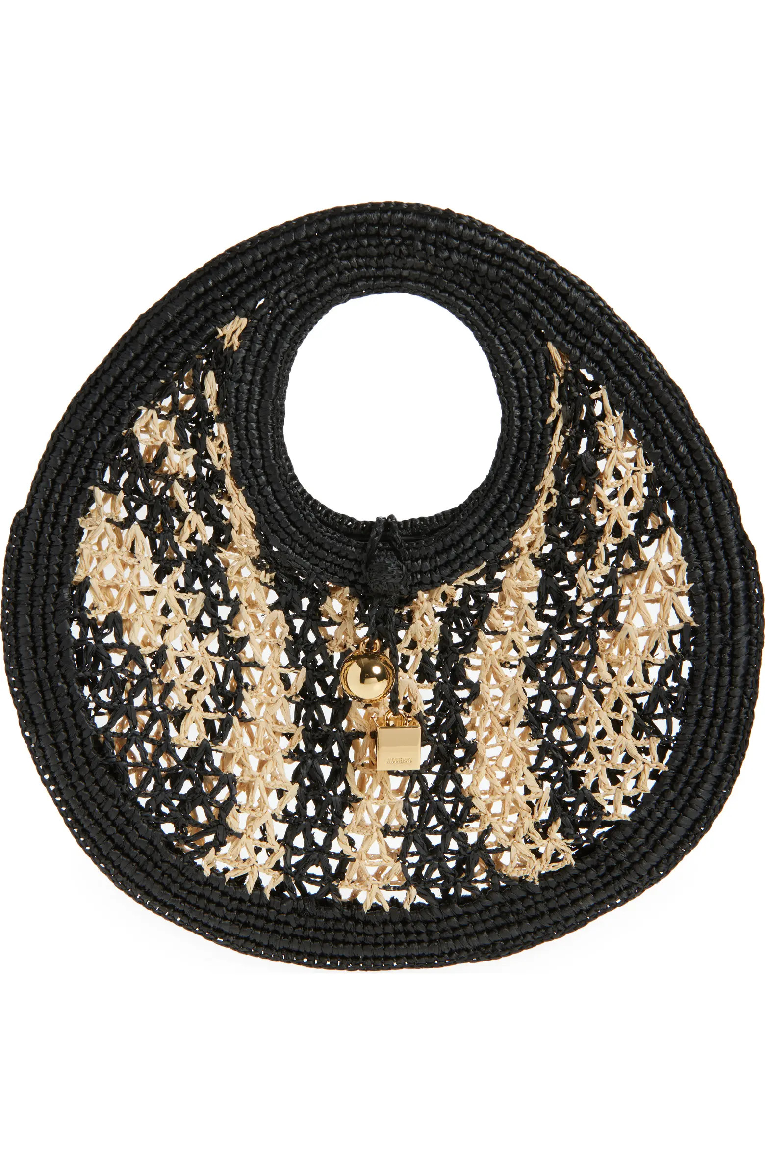 Le Petit Rond Spiaggia Raffia Handbag | Nordstrom