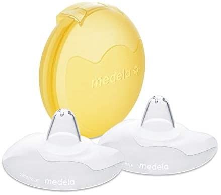 Medela Contact Nipple Shield for Breastfeeding, 24mm Medium Nippleshield, For Latch Difficulties ... | Amazon (US)