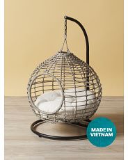 18x30 Resin Hanging Pet Chair With Cushion | HomeGoods