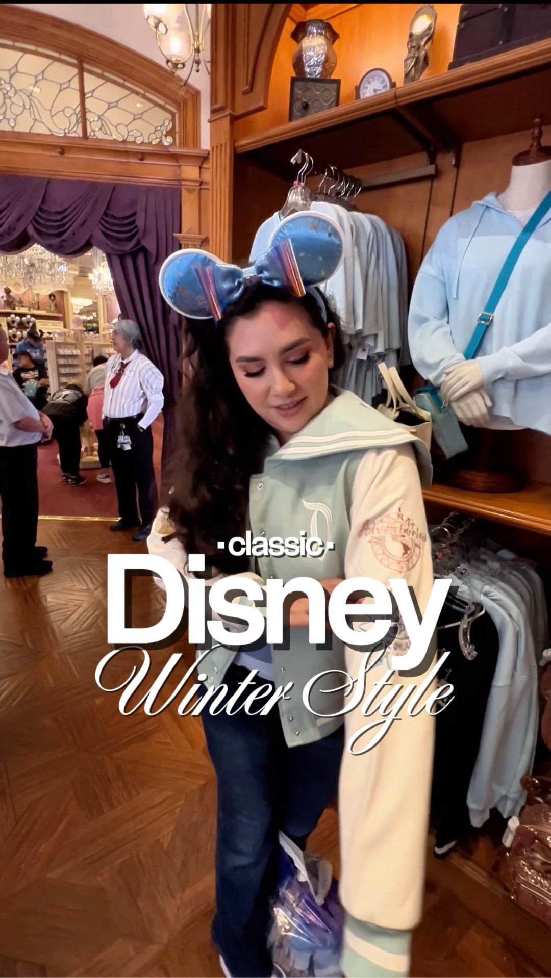 ✨ I’ve been loving this heavier coat for cooler days at the Disneyland park ❄️

🏰 It has such a vintage-inspired feel that reminds me of the early days of the Disney Parks and it’s perfect when the weather starts to drop. 

What really sold me is how well it works with pastel colors — soft tones still feel wearable and polished, even in winter. 🥰

If there's someone in your life that loves vintage Disney fashion, you need to get this for them, trust me, it makes a perfect present & not just for the holiday season 🎁 You can find all my favorite things here exclusively on LTK to shop! You can tap the ❤️on this post to be notified when items go on sale or ❤️ for individual items 💁🏻‍♀️ Happy shopping 

🛍️PS I linked other beautiful Disney pastel inspired color pieces ranging from backpacks, to Mickey ears and complimentary jewelry pieces & more that I think you’ll love 💕 

Disney vintage fashion, disney vintage style, Angie's Magical Style, Disney Style, Disney vintage

#LTKootd #LTKHoliday #LTKGiftGuide