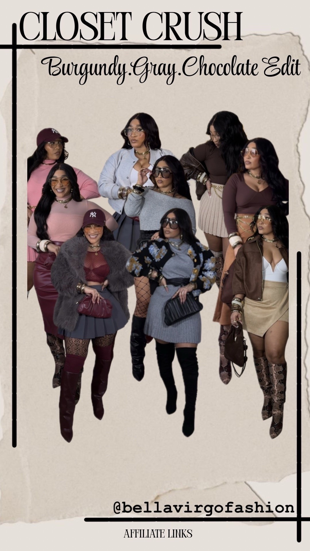 Chocolate, gray, and burgundy…styled year-round! This color palette is one of my favs and most worn because it works year-round, gives elevated basics, and feels classic! Which color palette is your fav?

Swipe for:
•how to wear it year-round
•color combinations to try
•chocolate outfit styling tips

Save this palette for outfit planning hun 🤎




#LTKSeasonal #LTKgrwm #LTKootd