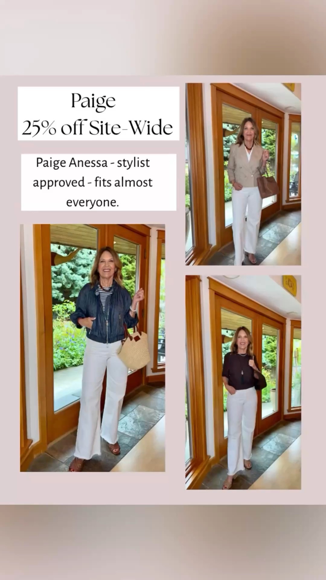 Paige 25% off site-wide.  Love the Anessa Jeans (fit tts). Here are some favorites on sale.

@Quince @samedelman @Schutz

#LTKootd #LTKSaleAlert #LTKOver40