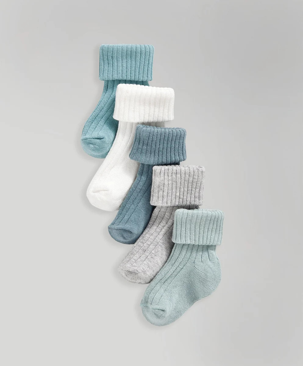 Ribbed Socks - 5 Pack | Mamas & Papas