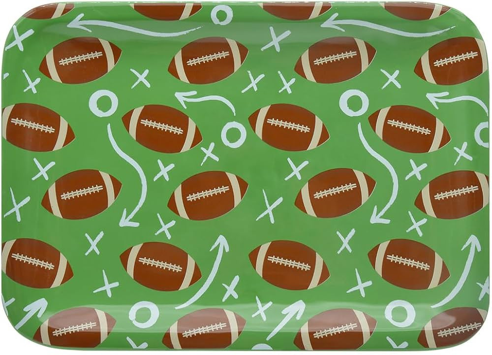 Godinger Football Serving Tray, Serving Platter, Appetizer Tray, Snack Platter, – Ideal for Gam... | Amazon (US)