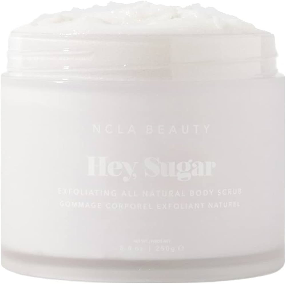 NCLA - Hey, Sugar Natural Body Scrub | Clean, Natural, Non-Toxic Beauty (Coconut) | Amazon (US)