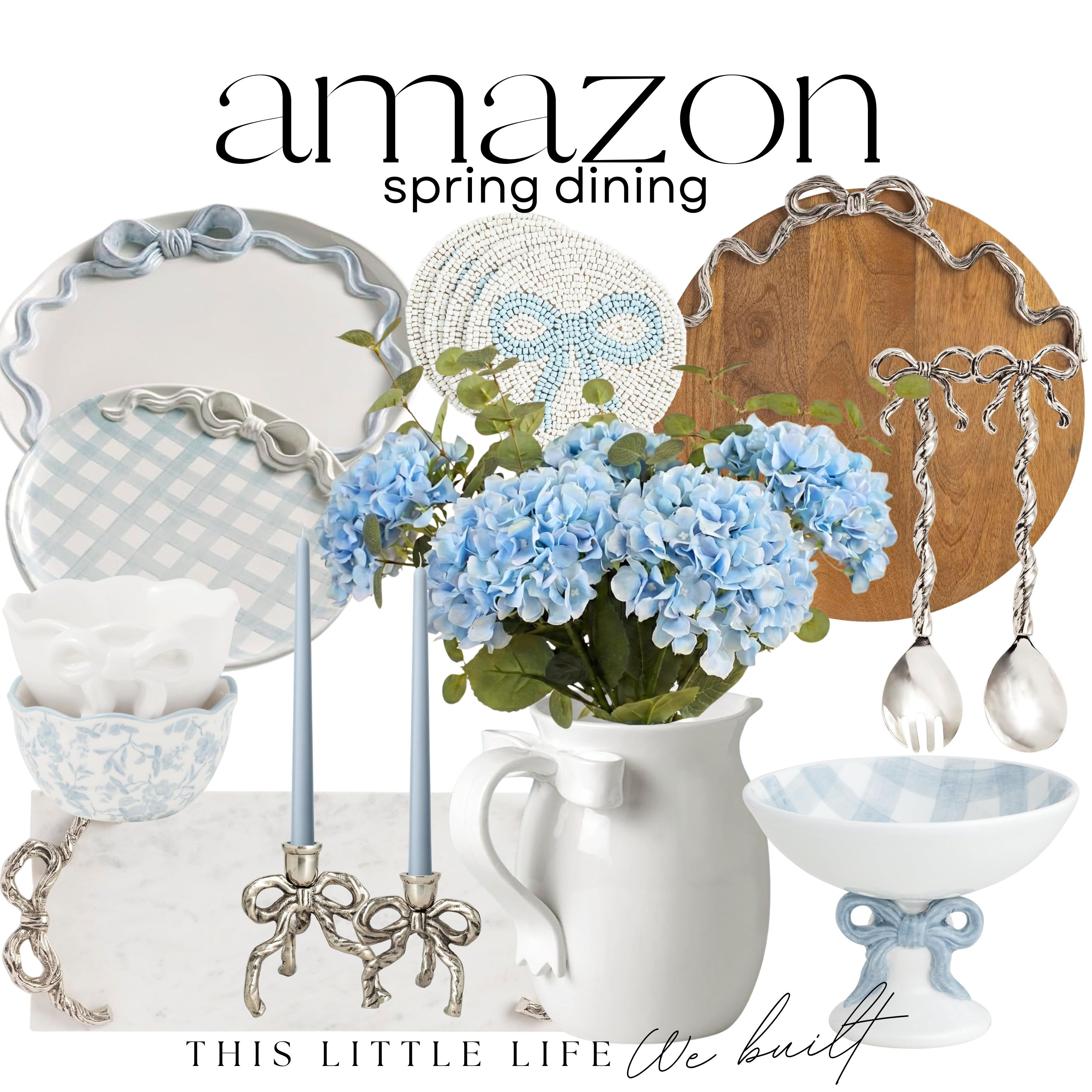 Spring Dining Essentials from Amazon!
Amazon Home / Amazon Spring / Floral Table Runners / Pastel Placemats / Light Linen Napkins / Decorative Chargers / Spring-Themed Dinnerware / Glass Water Goblets / Ceramic Serving Bowls / Fresh Floral Centerpieces / Wicker Bread Baskets / Seasonal Salad Plates / Wooden Serving Trays / Spring Scented Candles / Napkin Rings / Light Wood Dining Tables / Clear Glass Pitchers / Patterned Tablecloths / Rattan Coasters / White Porcelain Plates / Neutral Flatware Sets / Small Vases for Tablescapes / Spring-Themed Salt & Pepper Shakers / Rustic Cake Stands / Terracotta Planters / Seasonal Tea Sets / Woven Placemats / Brass Flatware / Scalloped Dinnerware /  

 #LTKSeasonal #LTKHome