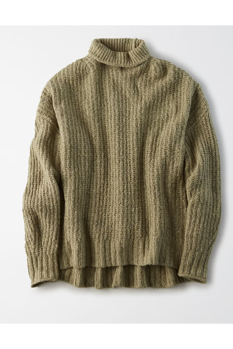 AE Mock Neck Oversized Sweater | American Eagle Outfitters (US & CA)