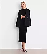 LOFT Versa Sleeveless Mock Neck Midi Sweater Dress | LOFT