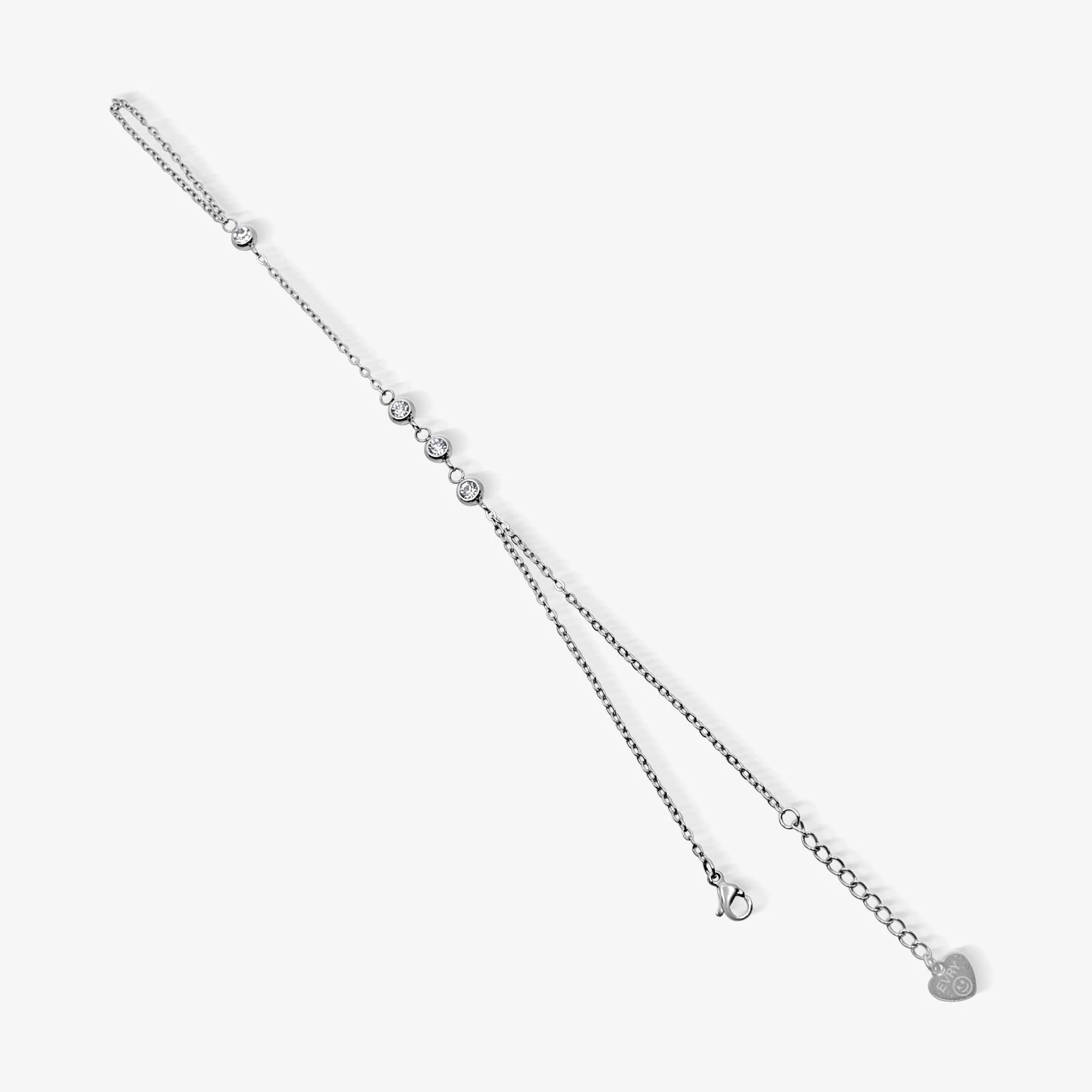 Grace Hand Chain - Silver Waterproof | Evry Jewels