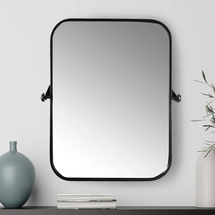 Bach Rectangle Metal Wall Mirror | Wayfair North America