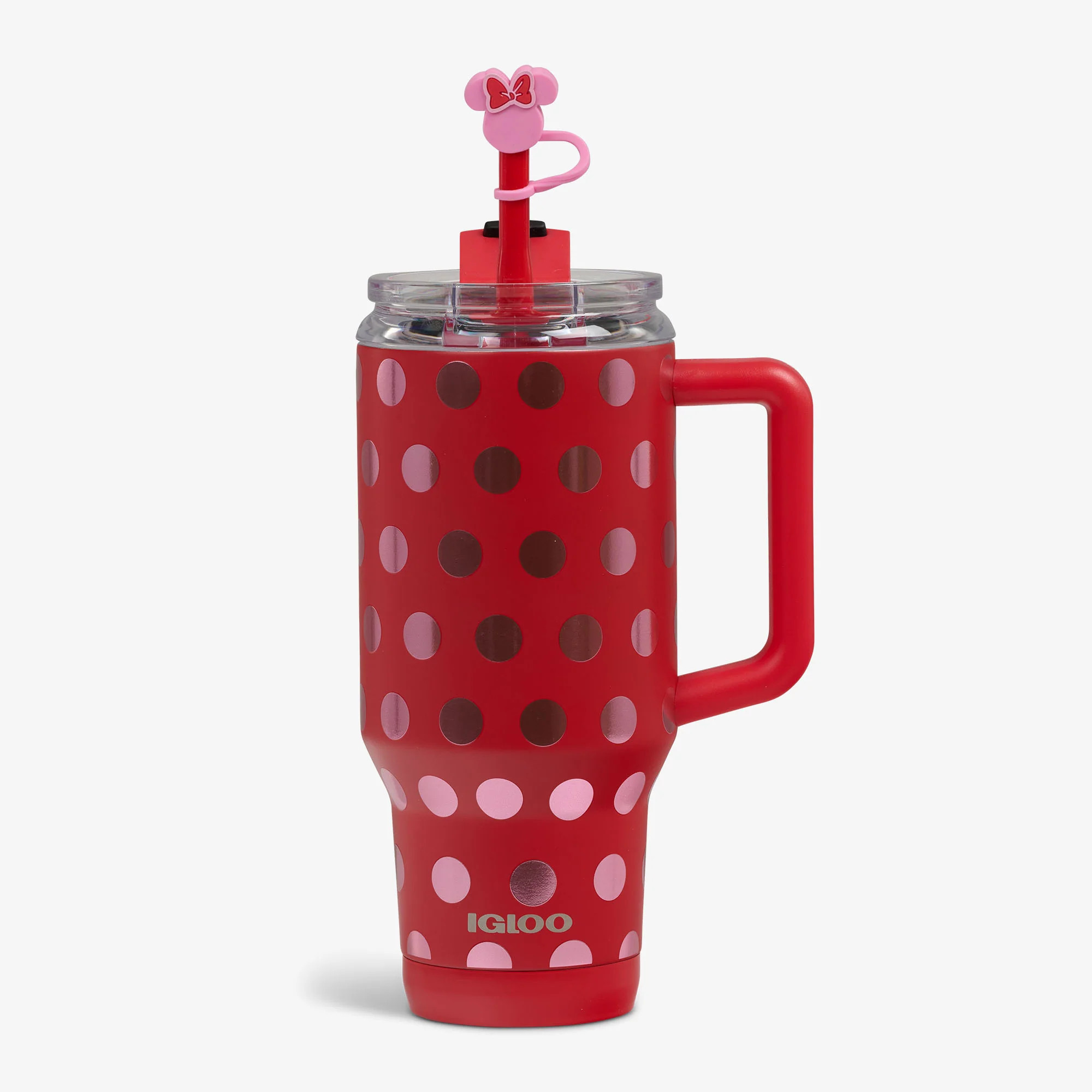 Disney Minnie Mouse Polka Dots 32 Oz Travel Mug | Igloo Coolers