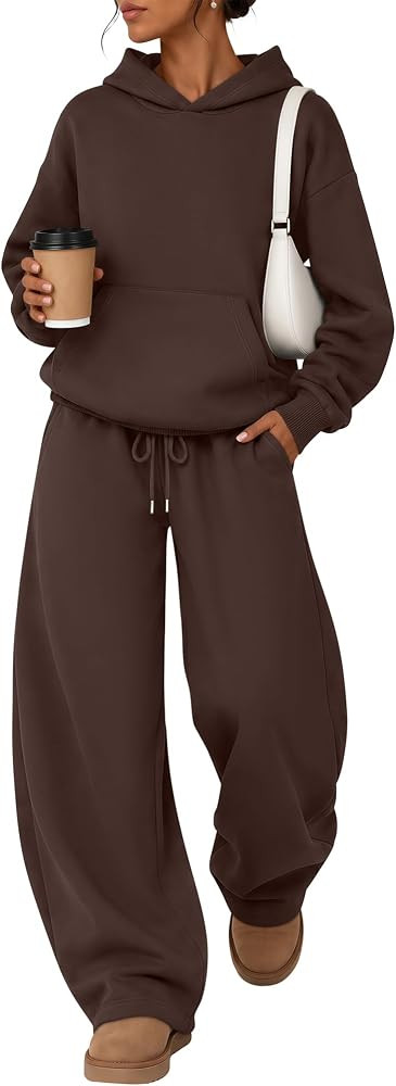 Women 2 Piece Outfit Lounge Matching Sweatsuit Set | Amazon (US)
