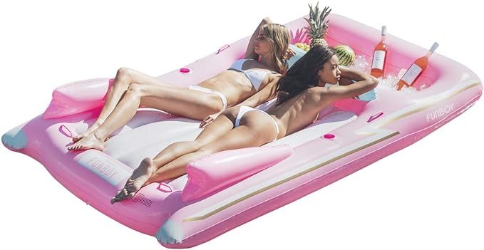 FUNBOY Giant Inflatable Luxury Pink Retro Convertible Classic Sports Car Pool Float, Perfect for ... | Amazon (US)