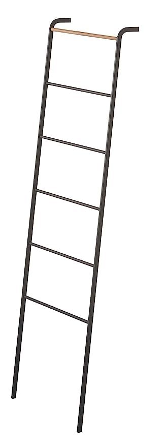 YAMAZAKI home Leaning Ladder Rack, Black | Amazon (US)