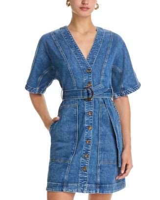 Faherty Denim Camille Mini Dress  | Bloomingdale's Women | Bloomingdale's (US)