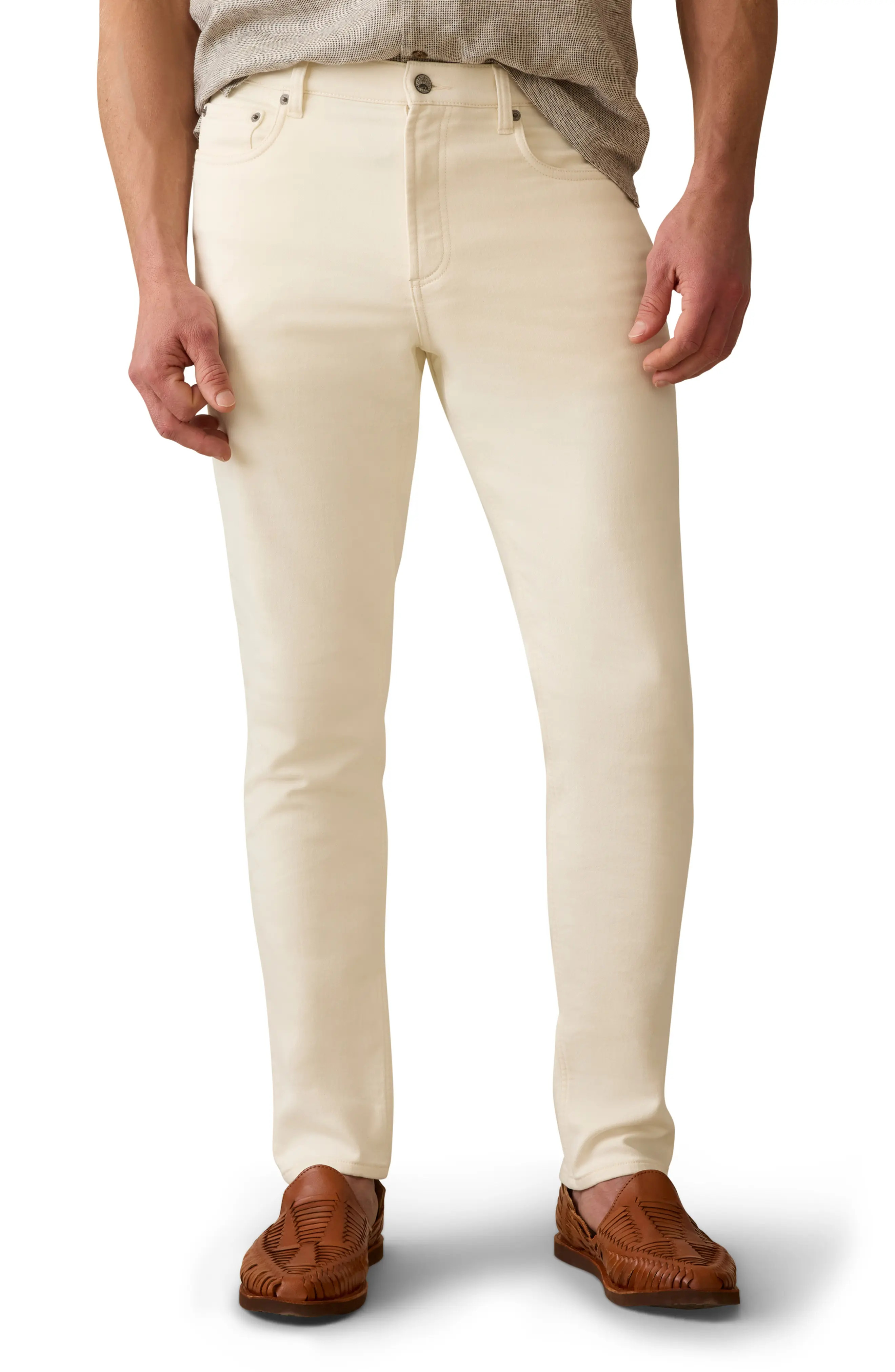 Faherty Terry Five-Pocket Stretch Pants (Men) | Nordstrom | Nordstrom