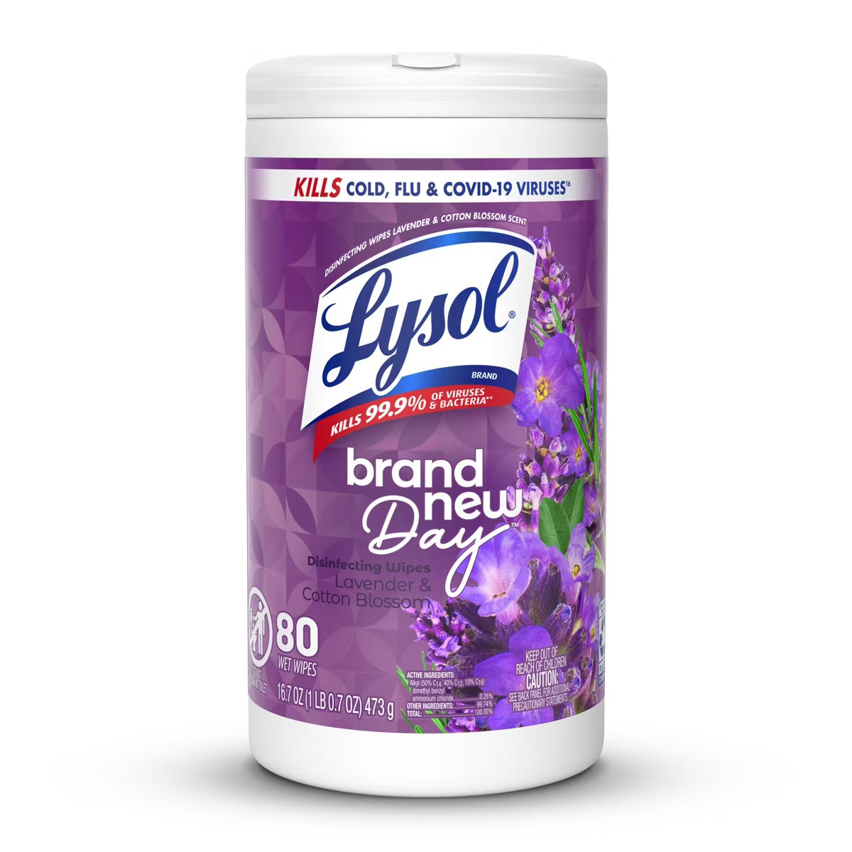 Lysol Lavender Disinfecting Wipe - 80ct | Target