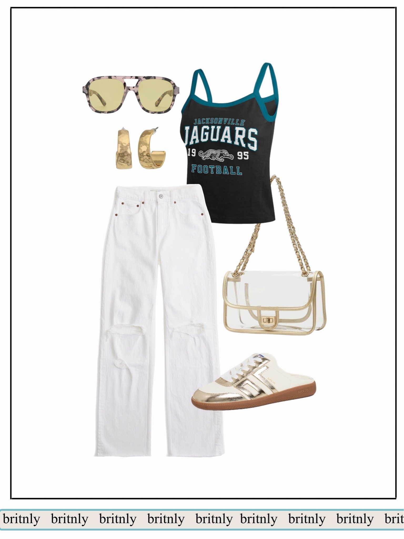 Jacksonville Jaguars game day ootd