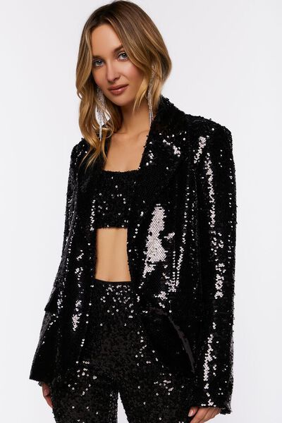 Sequin Notched Blazer | Forever 21 | Forever 21 (US)