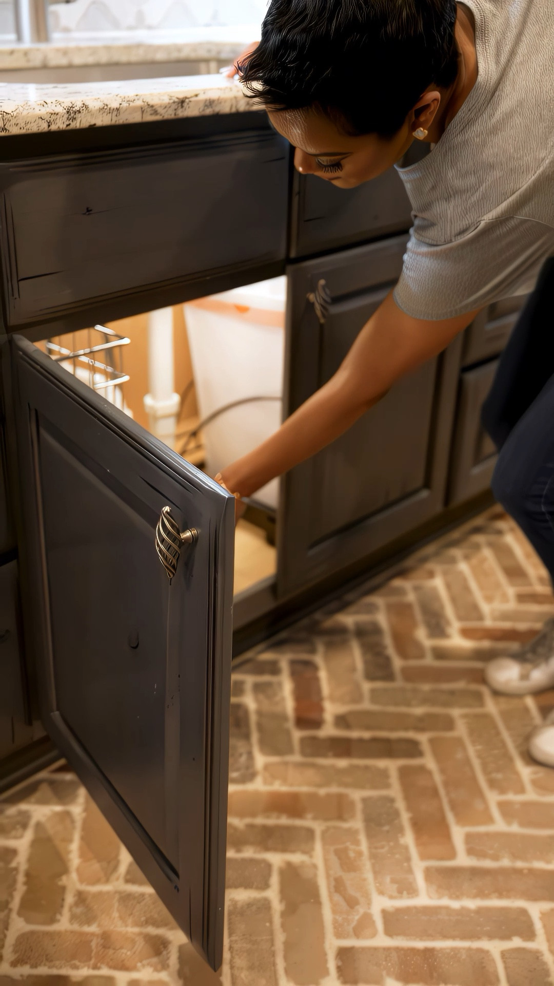 Pullout cabinet organizer is a cinch to install and really elevated my mudd room.
#justjeannie #organization #homeorganizer #organizer#storage #storagebasket 

#LTKhome