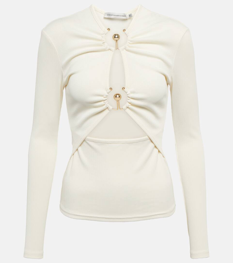 Ring-detail cutout top | Mytheresa (US/CA)