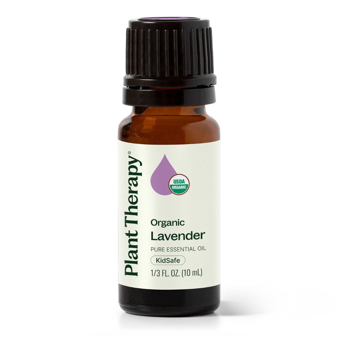 Plant Therapy Organic Lavender Essential Oil 100% Pure, USDA Certified Organic, Undiluted, Natura... | Amazon (US)