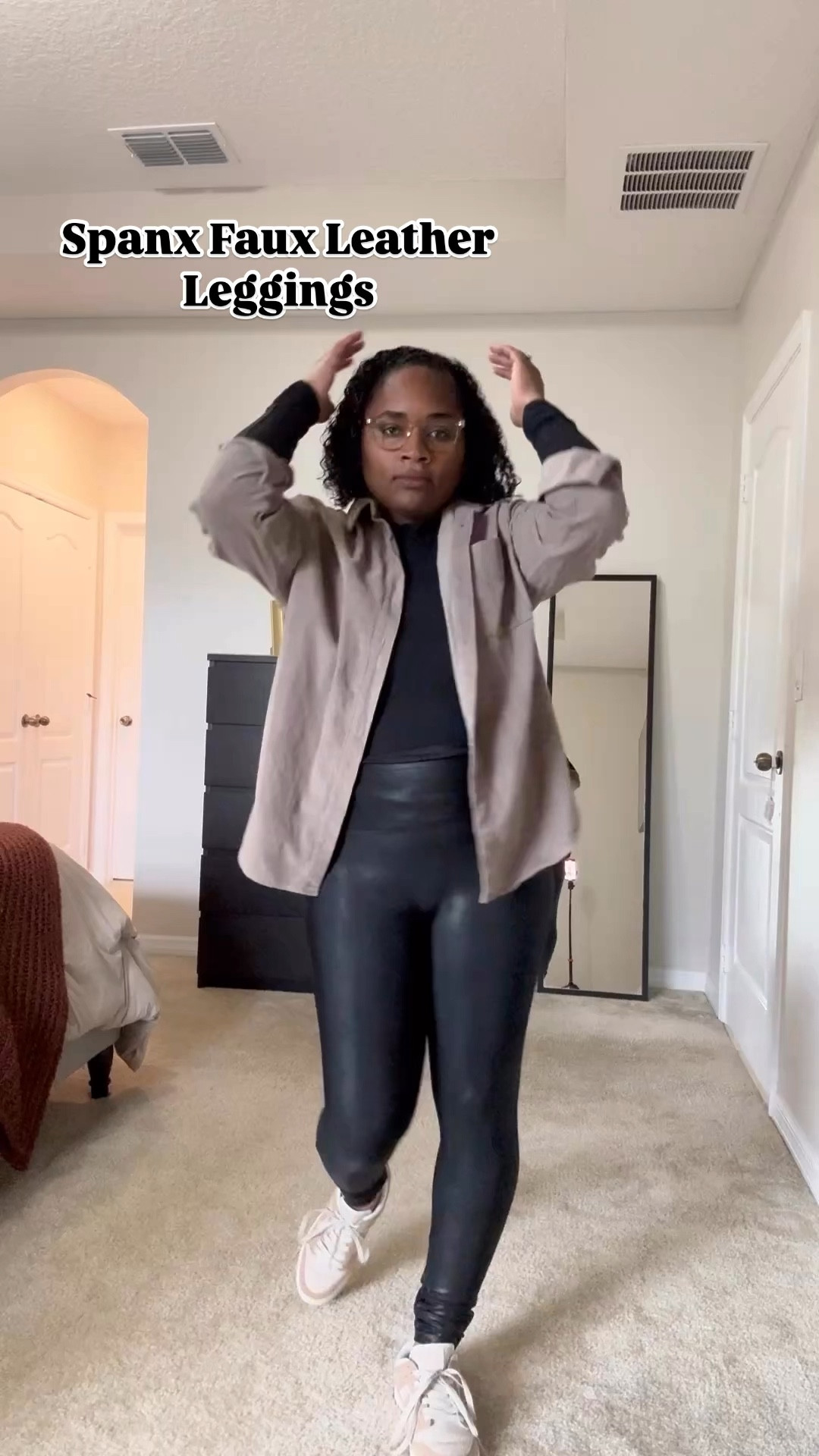 Living in these Spanx faux leather leggings this season! So comfy and they add just the right touch to a casual look. Perfect for everyday holiday vibes! 

#SpanxStyle #HolidayCasual #FauxLeatherLeggings #spanx

#LTKHoliday #LTKSeasonal #LTKFindsUnder100