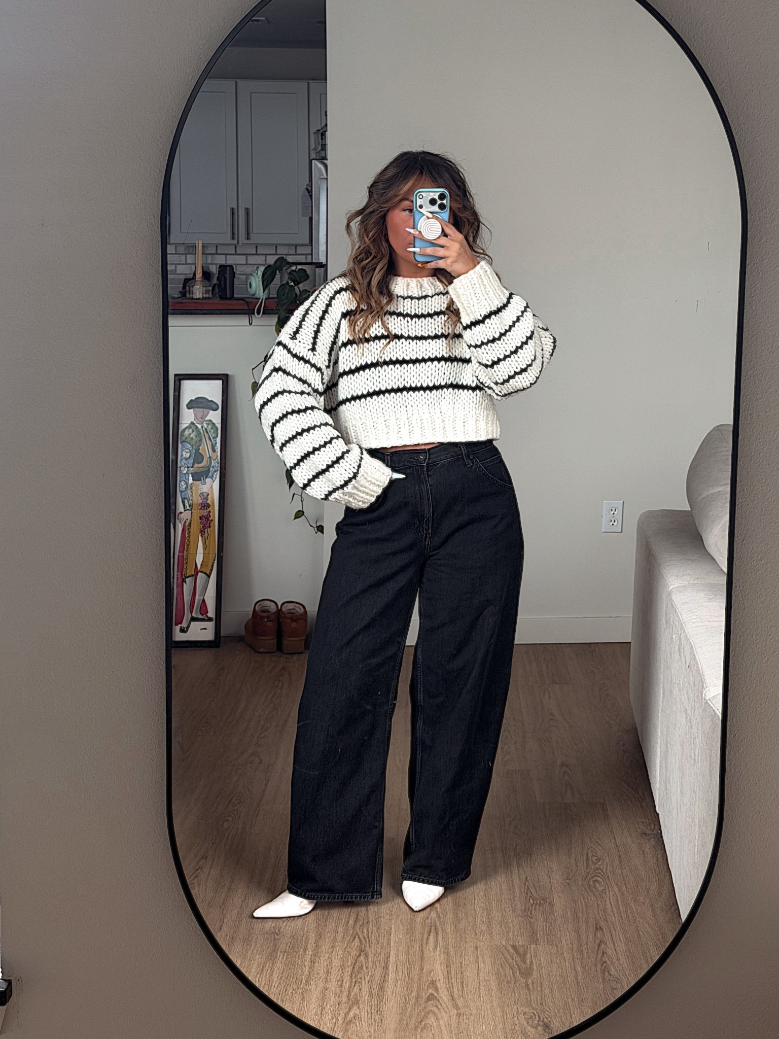 sweater - beginning boutique
jeans - uniqlo 
heels - naturalizer 

#LTKWorkwear #LTKootd