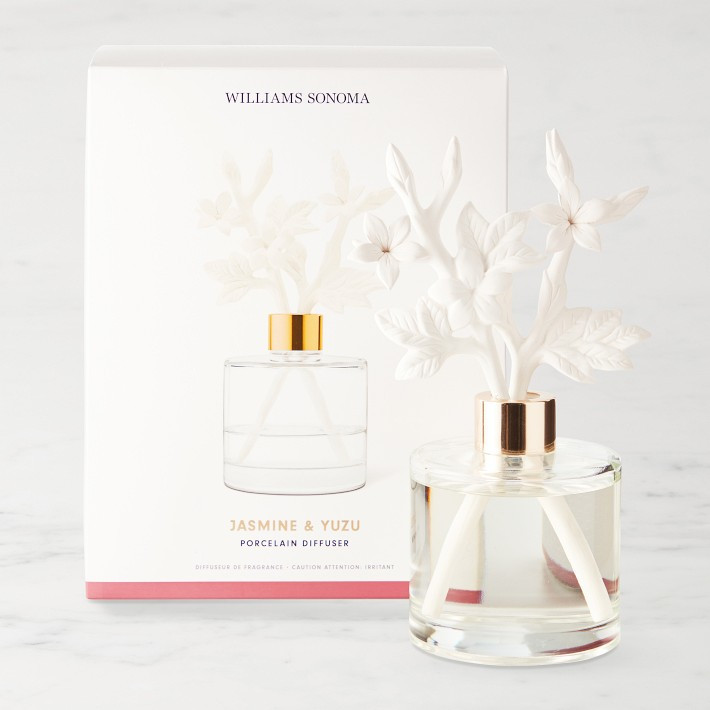Home Fragrance Porcelain Diffuser, Jasmine & Yuzu | Williams-Sonoma