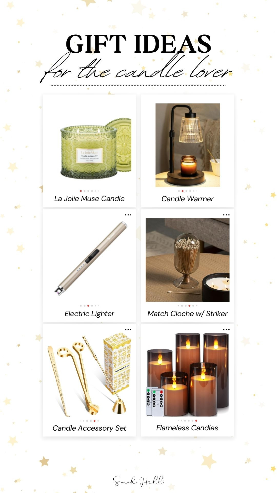 Gift ideas for the candle lover 

#LTKSeasonal #LTKselfcare #LTKGiftGuide