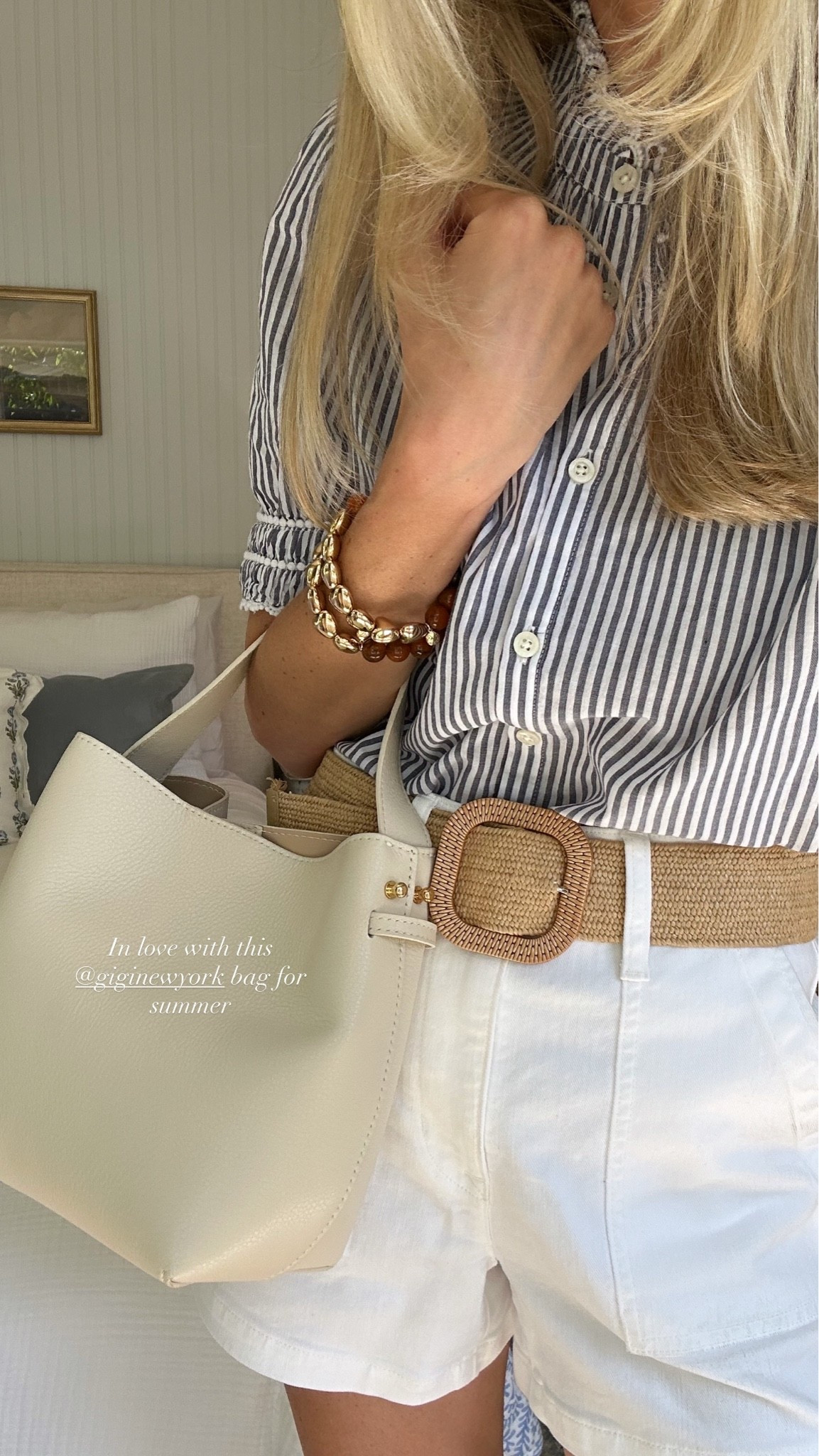 In love with this @Gigi New York bag for summer ☀️
@jcrew

#LTKootd #LTKgrwm #LTKdayinmylife