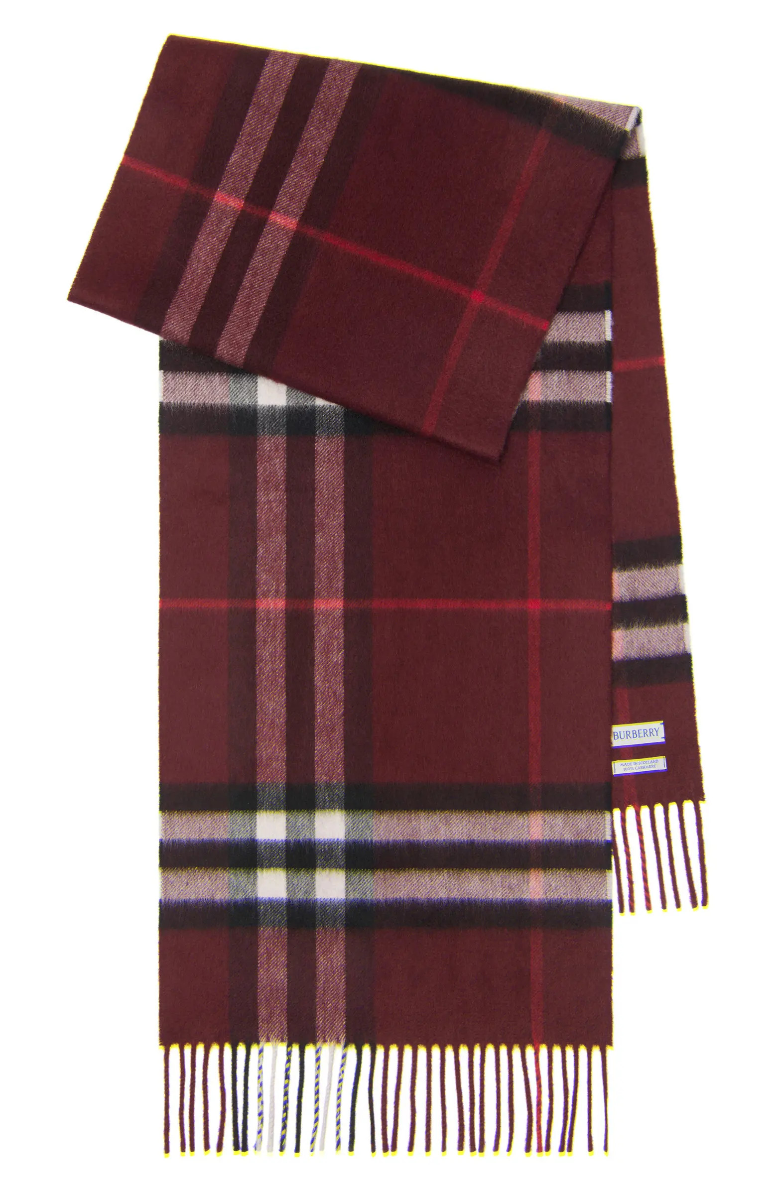 Giant Check Cashmere Scarf | Nordstrom