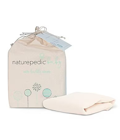 Naturepedic Breathable Crib Mattress Cover - Natural | Dillard's