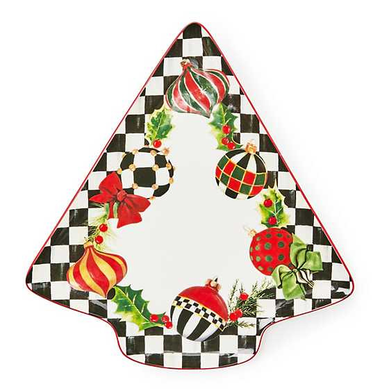 Deck the Halls Tree Serving Platter | MacKenzie-Childs