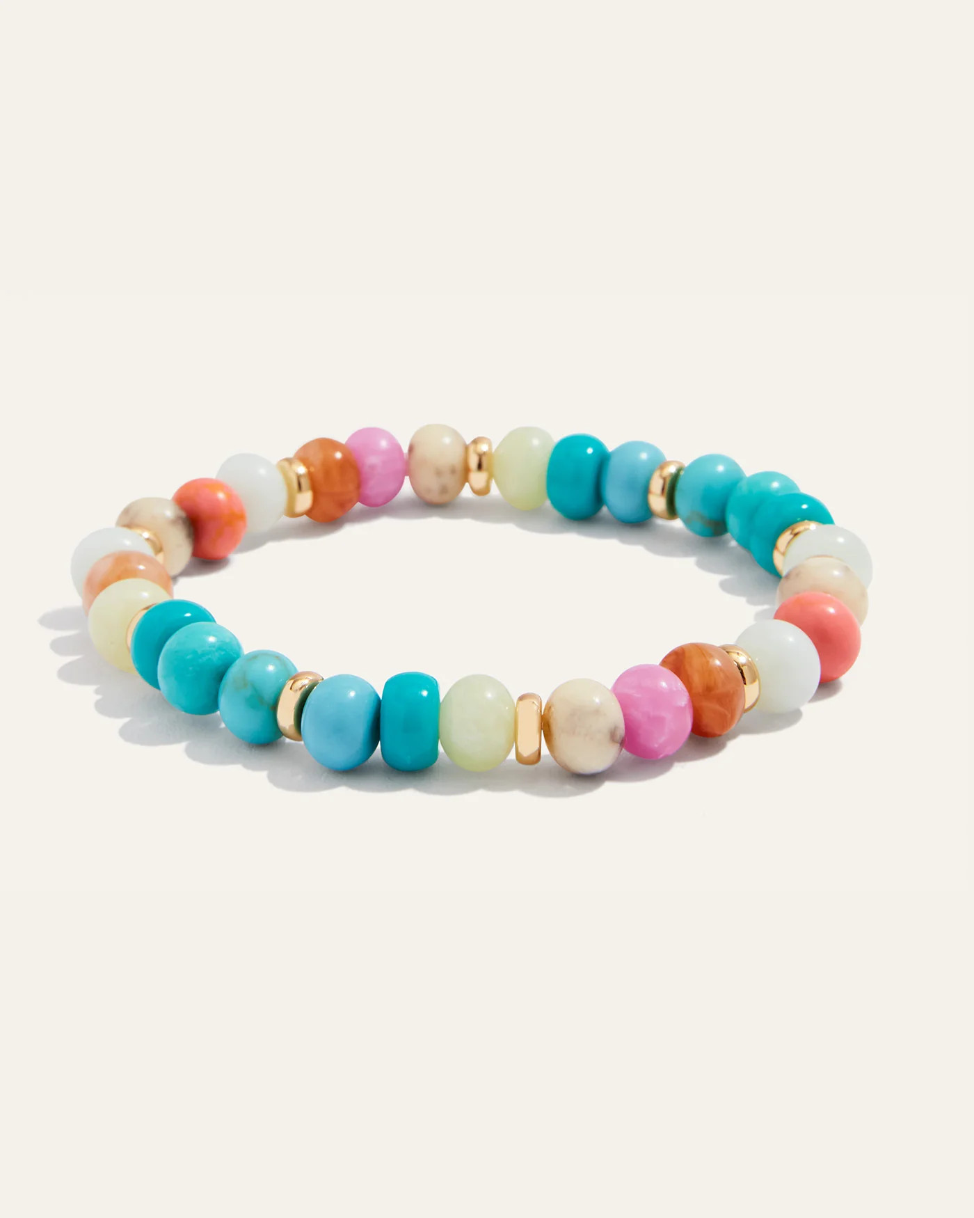 Pastel Beaded Candy Stretch Bracelet | Stella & Dot