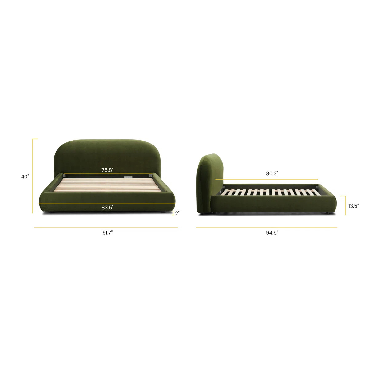 Sadarius Upholstered Bed | Wayfair North America
