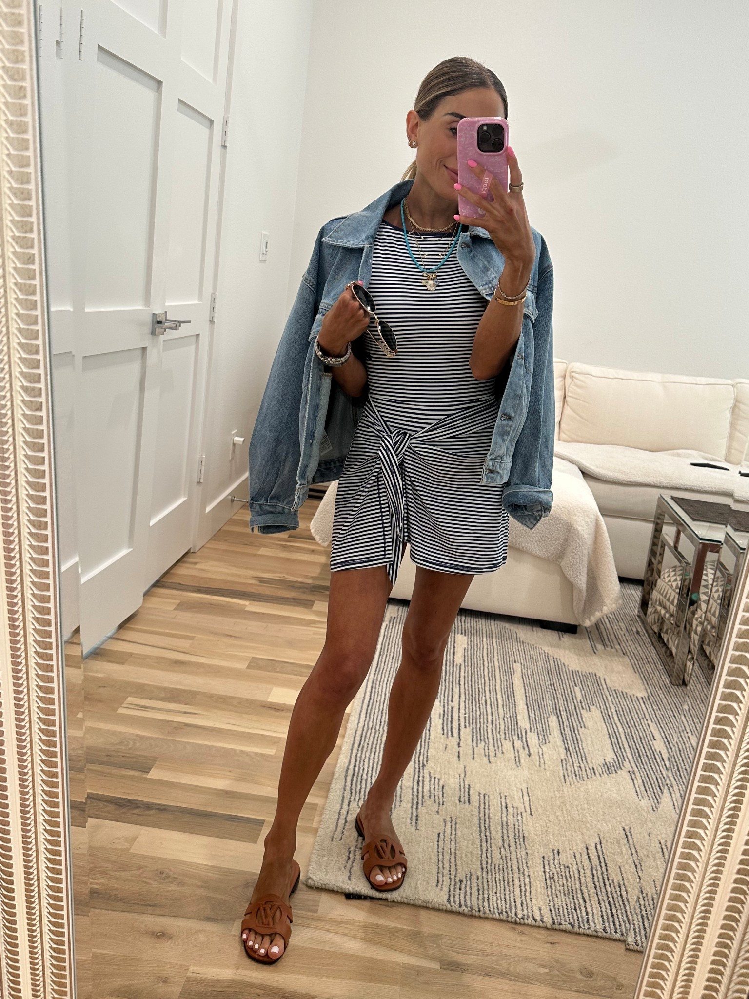 Stripe skort dress size xxs petite 

#LTKPetite #LTKSeasonal