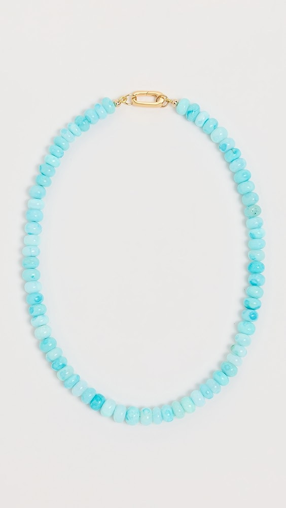 Sky Blue Opal Gemstone Necklace | Shopbop