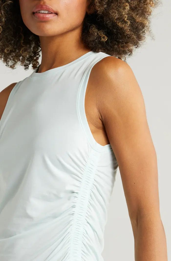 In the Zone Ruched Side Tank | Nordstrom