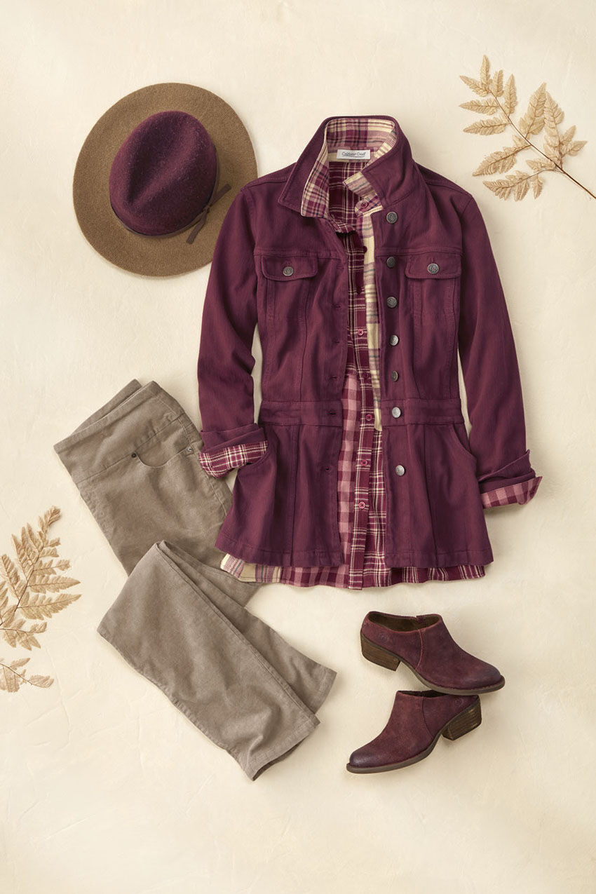 Urban Trails Knit Denim Jacket | Coldwater Creek