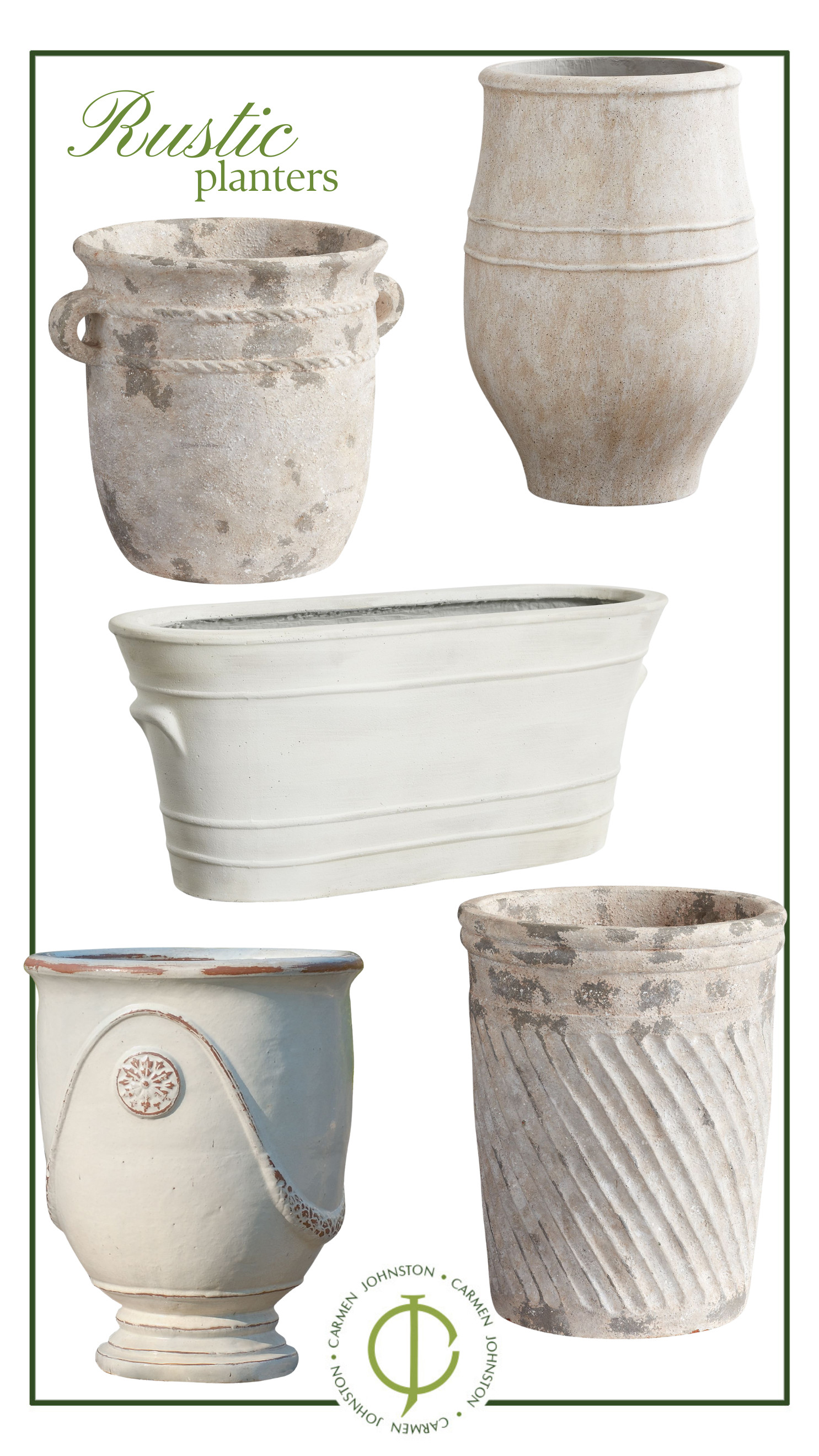 Rustic planters for a summer garden #gardening #homeandgarden  

 #LTKSeasonal #LTKHome