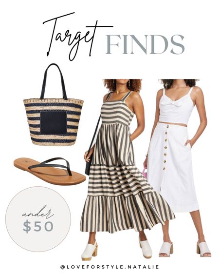 Target Finds under $50 | Target style | Spring outfit | Summer tote | Target sandals | Spring sandals | maxi dress | white dress set | two piece outfit | neutral outfits | straw tote 

#LTKGiftGuide #LTKsalealert #LTKworkwear #LTKU #LTKunder100 #LTKunder50 #LTKshoecrush #LTKFind #LTKSeasonal #LTKstyletip


#LTKswim #LTKSeasonal #LTKtravel