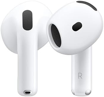Apple AirPods 4 Wireless Earbuds, Bluetooth Headphones, with Active Noise Cancellation, Adaptive ... | Amazon (US)