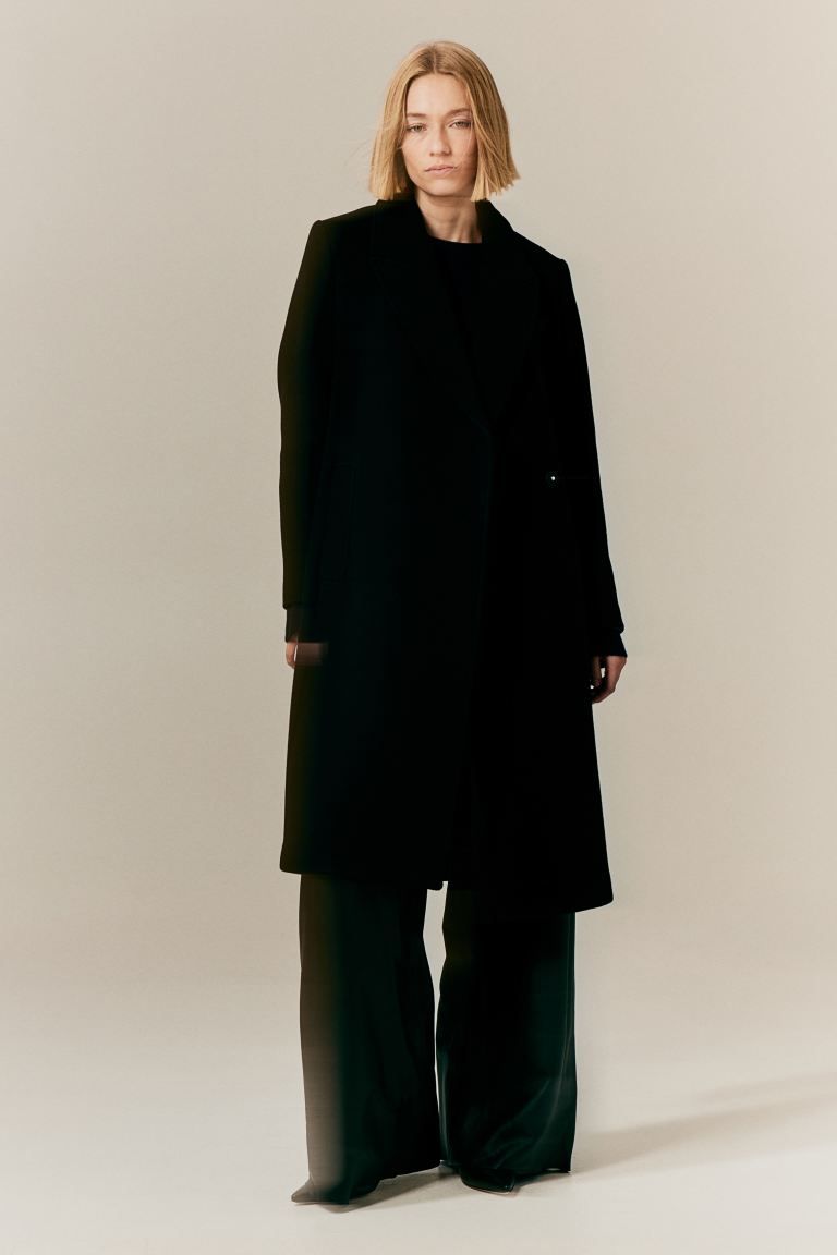 Wool-blend tie-belt coat | H&M (UK, MY, IN, SG, PH, TW, HK)